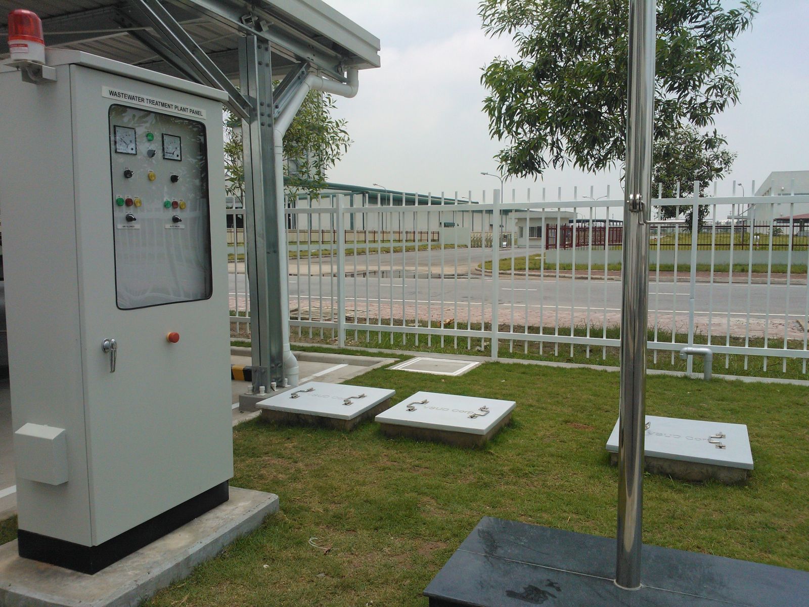 Hệ thống xử lý nước thải sinh hoạt nhà máy Jcu